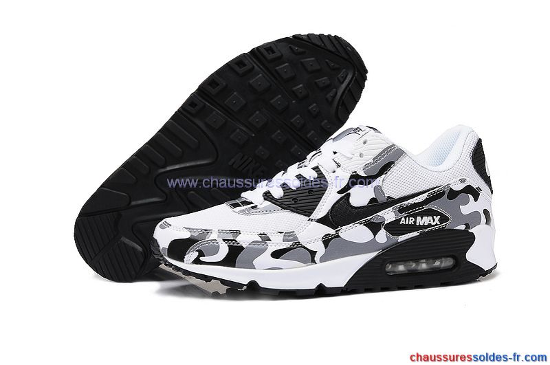 nike air max 90 noir blanc gris